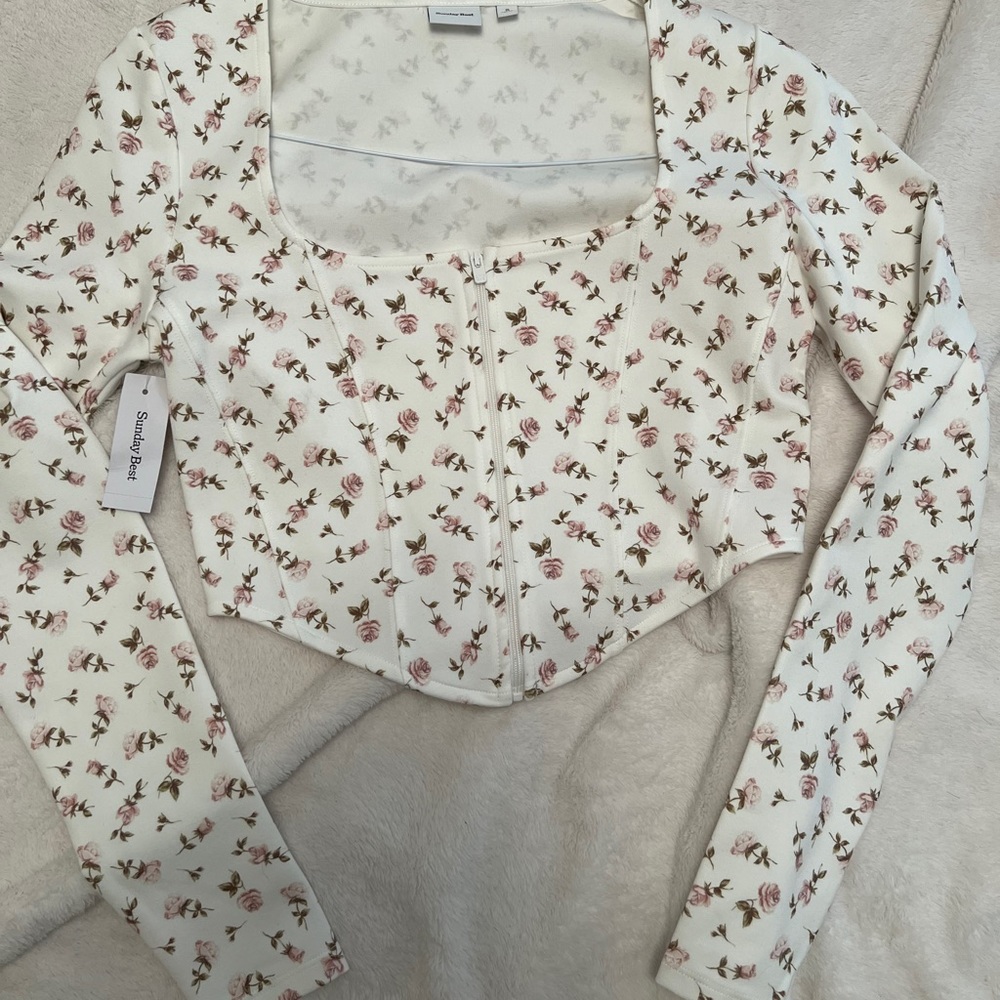 Maverick White+Strawberry Sunday Best Shirt
